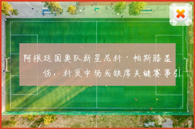 阿根廷国奥队新星尼科·帕斯膝盖受伤，科莫中场或缺席关键赛事引担忧，2026奥运前景蒙阴影